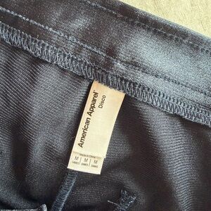 American Apparel Midnight Blue Disco Pants